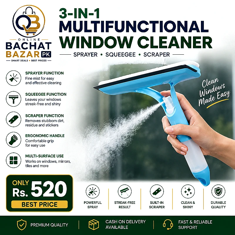 3-in-1 Multifunctional Handheld Window Cleaner - Product Image