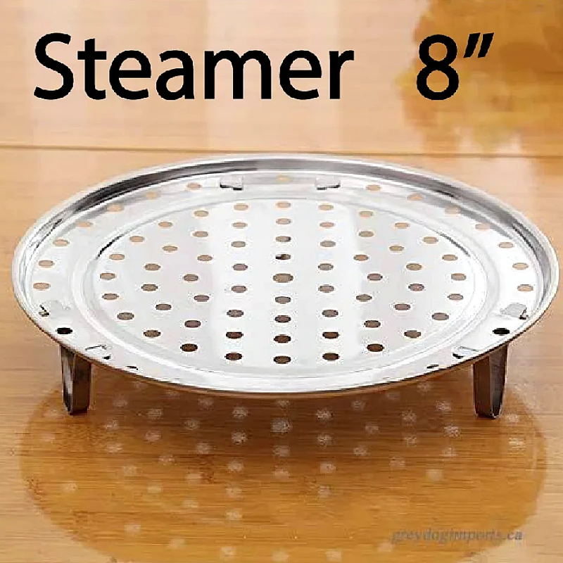 8 Stainless Steel Steamer - Product Image