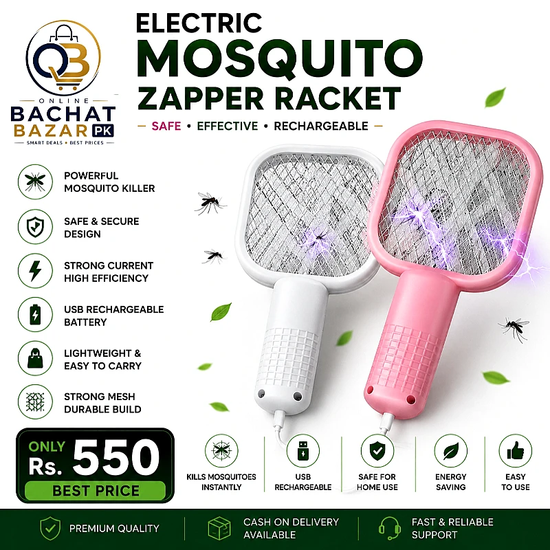 Electric Mosquito Zapper Racket - Product Image