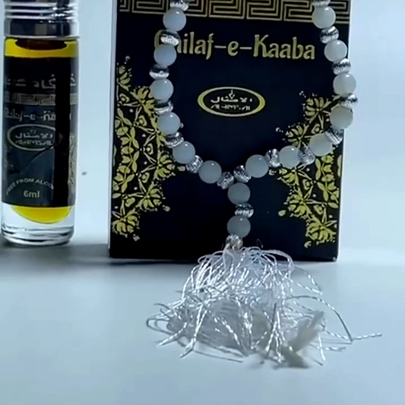 Khilaf-e-Kaaba Attar 6ml with Elegant Tasbih – Isl - Product Image