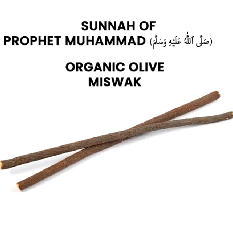 Organic Olive Miswak – Natural Sunnah Tooth Cleani - Product Image
