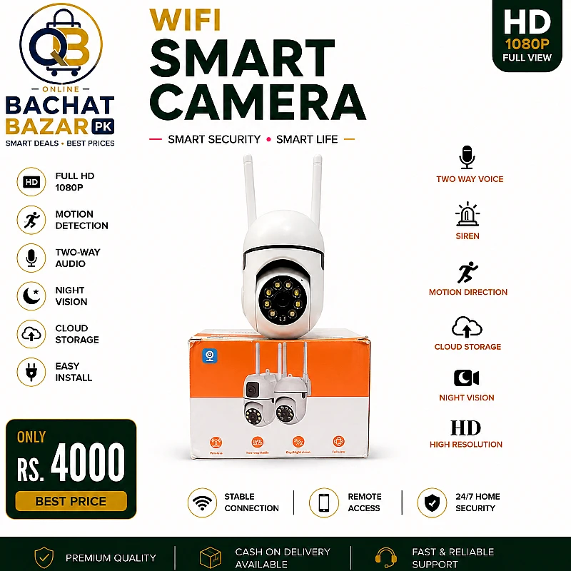 WiFi Smart Security Camera 1080P
